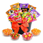 Spooky Cauldron of Halloween Treats Gift Basket