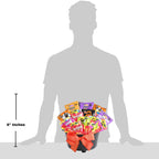 Spooky Cauldron of Halloween Treats Gift Basket